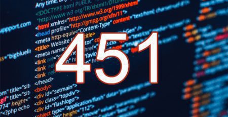 Mã lỗi 451