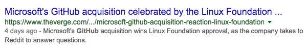 meta description the verge